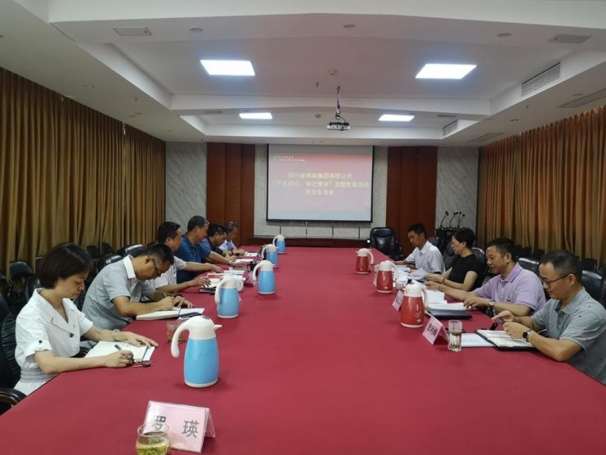 集團公司召開“不忘初心、牢記使命”主題教育活動民主生活會